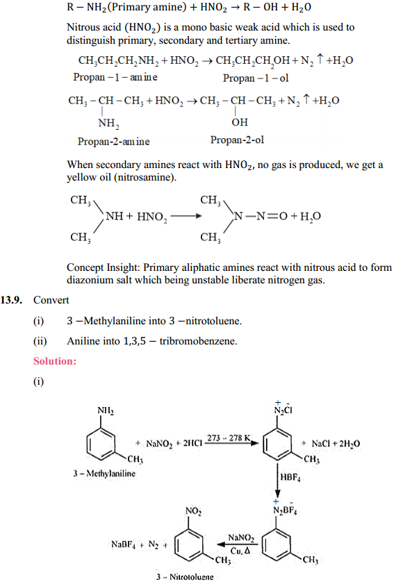 HBSE 12th Class Chemistry Solutions Chapter 13 Amines 9