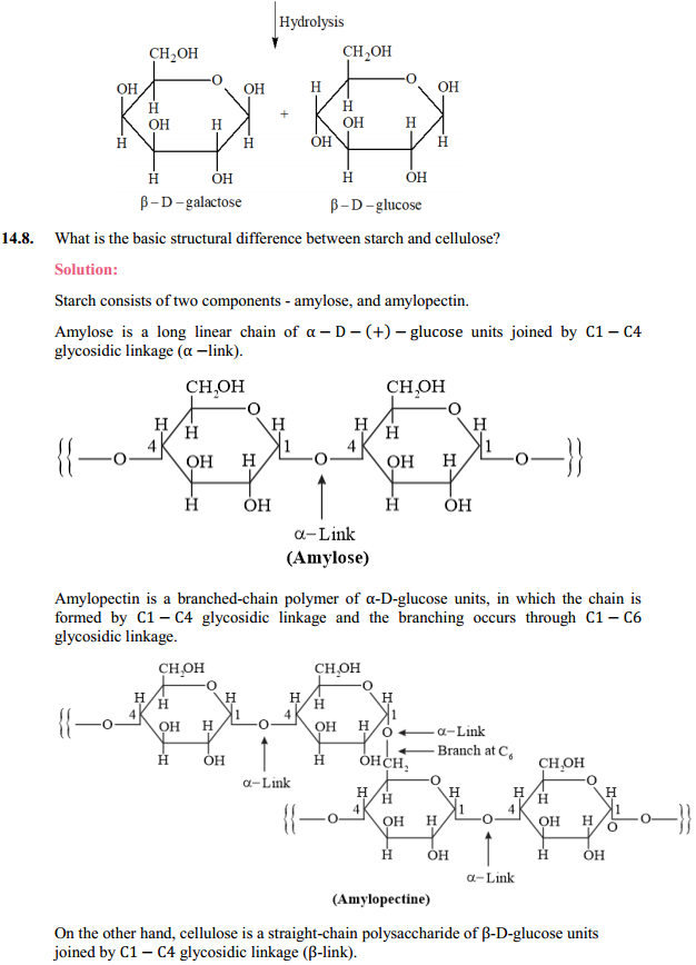 HBSE 12th Class Chemistry Solutions Chapter 14 Biomolecules 7