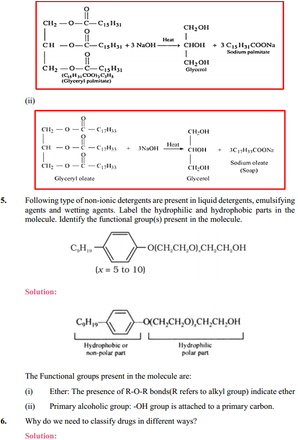 HBSE 12th Class Chemistry Solutions Chapter 16 Chemistry in Every Day Life 2