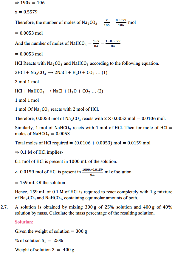 HBSE 12th Class Chemistry Solutions Chapter 2 Solutions 10