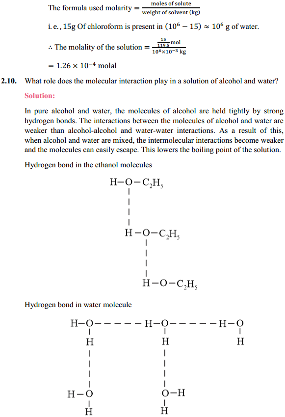 HBSE 12th Class Chemistry Solutions Chapter 2 Solutions 13