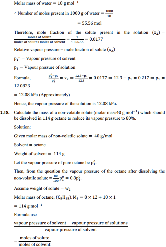 HBSE 12th Class Chemistry Solutions Chapter 2 Solutions 20