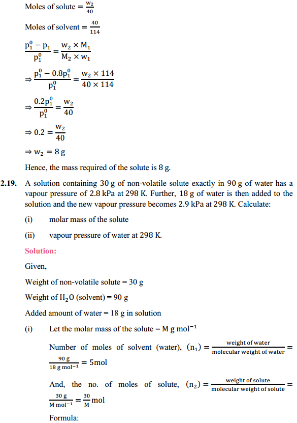 HBSE 12th Class Chemistry Solutions Chapter 2 Solutions 21