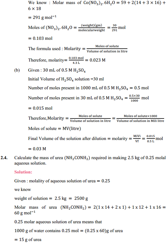 HBSE 12th Class Chemistry Solutions Chapter 2 Solutions 3