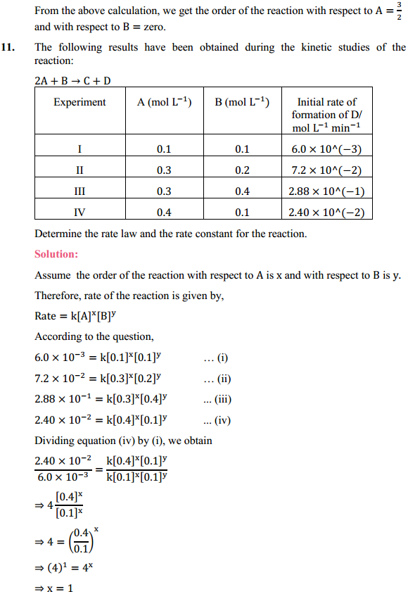 HBSE 12th Class Chemistry Solutions Chapter 4 Chemical Kinetics 13