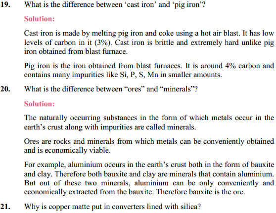 HBSE 12th Class Chemistry Solutions Chapter 6 General Principles and Processes of Isolation of Elements 13