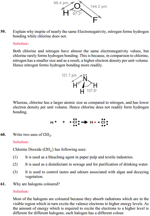 HBSE 12th Class Chemistry Solutions Chapter 7 The p-Block Elements 18
