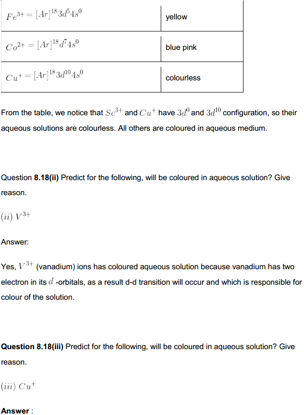 HBSE 12th Class Chemistry Solutions Chapter 8 d-and f-Block Elements 22