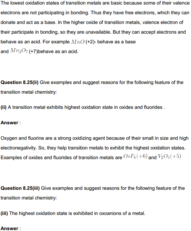 HBSE 12th Class Chemistry Solutions Chapter 8 d-and f-Block Elements 32
