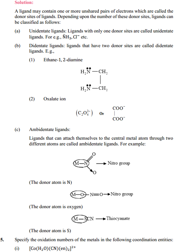 HBSE 12th Class Chemistry Solutions Chapter 9 Coordination Compounds 14