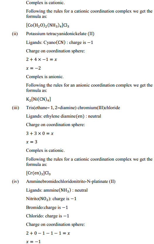 HBSE 12th Class Chemistry Solutions Chapter 9 Coordination Compounds 2