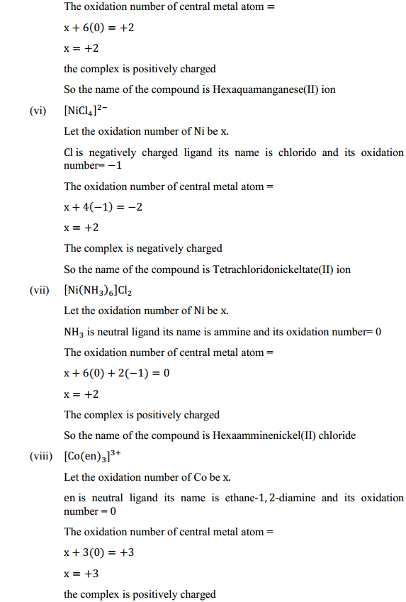 HBSE 12th Class Chemistry Solutions Chapter 9 Coordination Compounds 21