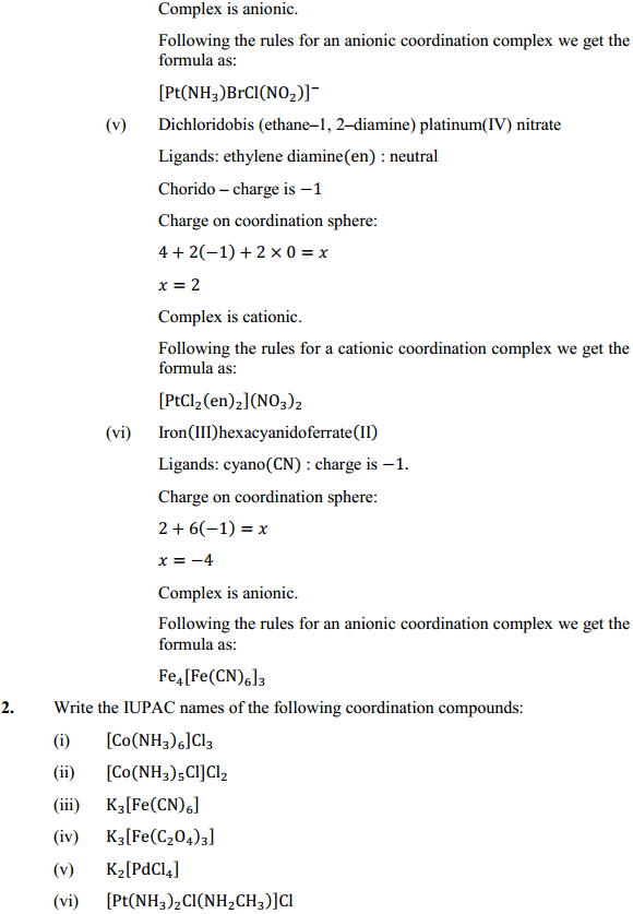 HBSE 12th Class Chemistry Solutions Chapter 9 Coordination Compounds 3