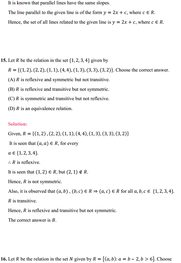 HBSE 12th Class Maths Solutions Chapter 1 Relations and Functions Ex 1.1 20