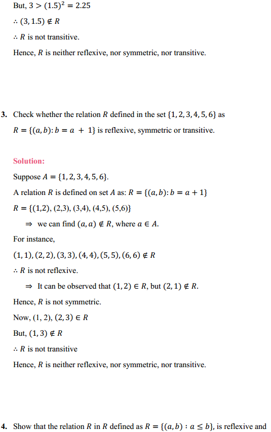 HBSE 12th Class Maths Solutions Chapter 1 Relations and Functions Ex 1.1 7