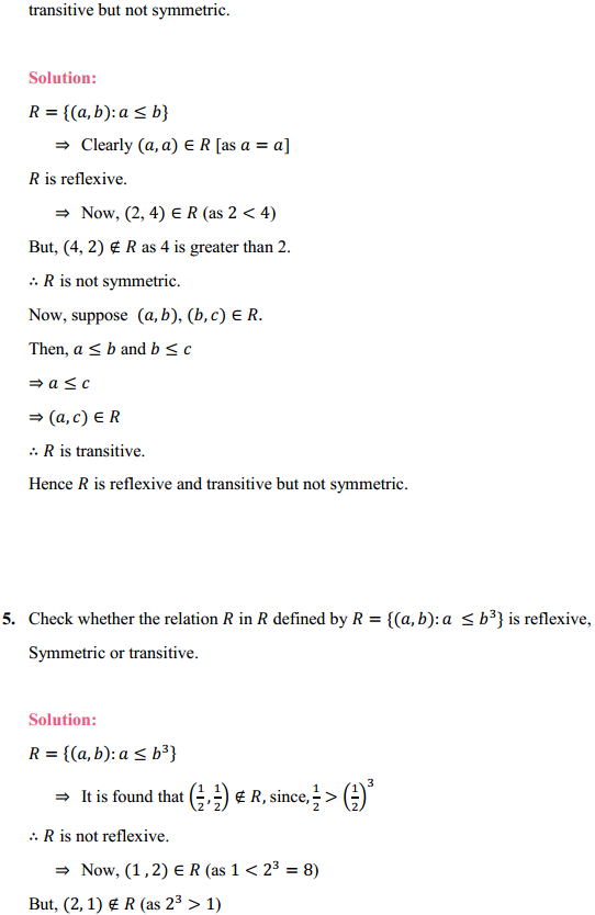 HBSE 12th Class Maths Solutions Chapter 1 Relations and Functions Ex 1.1 8