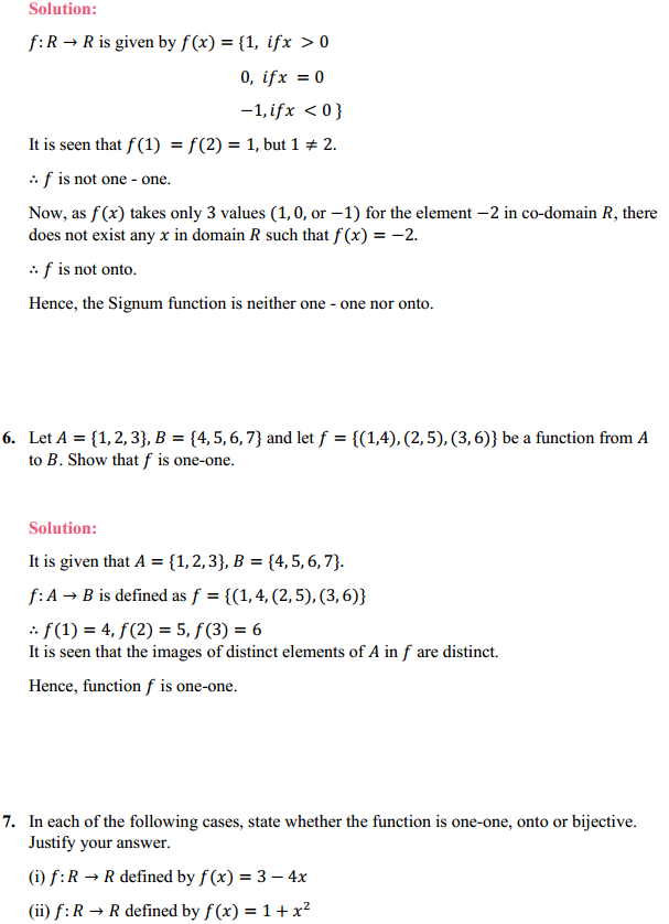 HBSE 12th Class Maths Solutions Chapter 1 Relations and Functions Ex 1.2 6