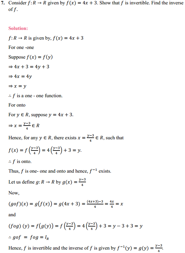 HBSE 12th Class Maths Solutions Chapter 1 Relations and Functions Ex 1.3 6