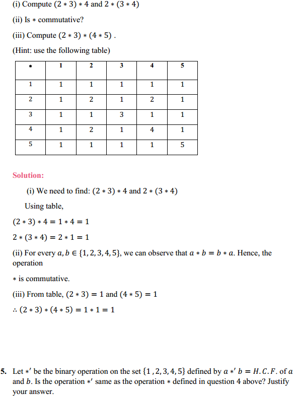 HBSE 12th Class Maths Solutions Chapter 1 Relations and Functions Ex 1.4 6