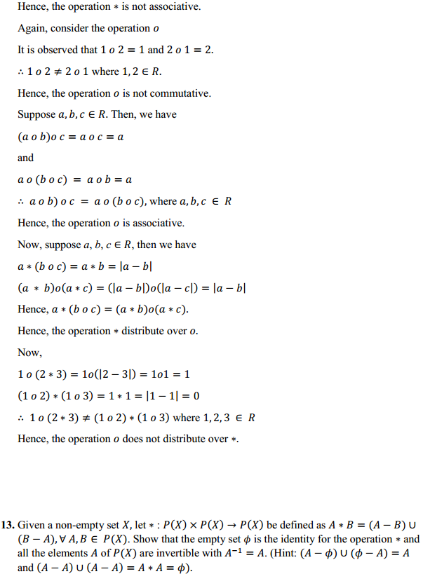 HBSE 12th Class Maths Solutions Chapter 1 Relations and Functions Miscellaneous Exercise 11