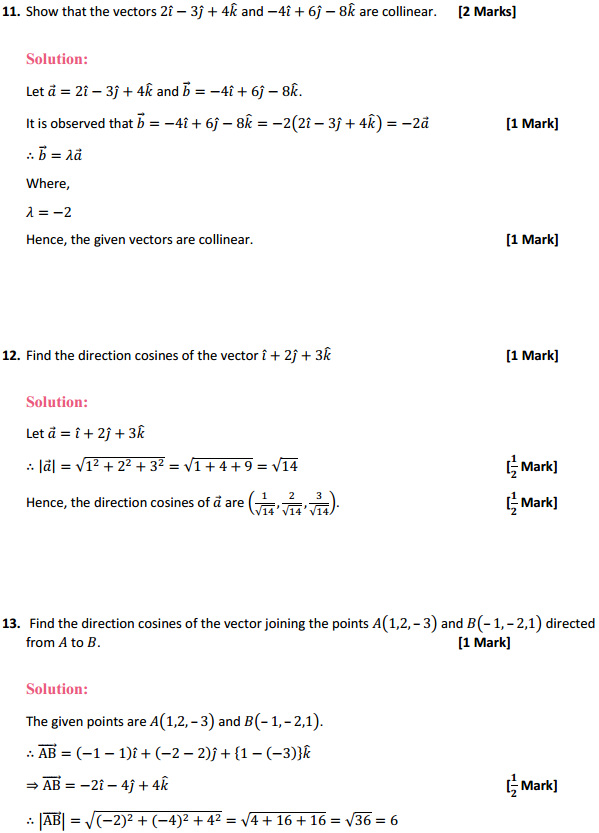 HBSE 12th Class Maths Solutions Chapter 10 Vector Algebra Ex 10.2 5