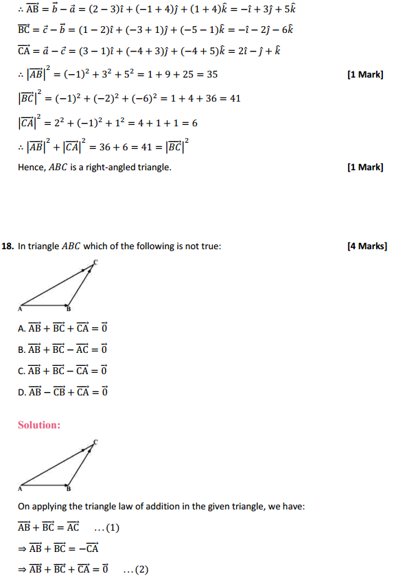 HBSE 12th Class Maths Solutions Chapter 10 Vector Algebra Ex 10.2 8