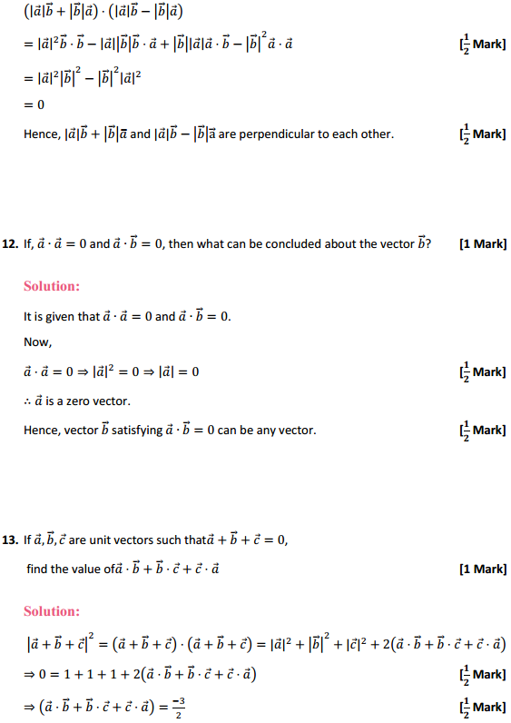 HBSE 12th Class Maths Solutions Chapter 10 Vector Algebra Ex 10.3 7