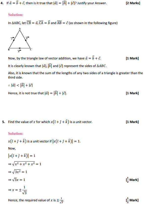 HBSE 12th Class Maths Solutions Chapter 10 Vector Algebra Miscellaneous Exercise 3