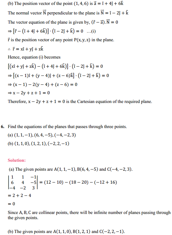 HBSE 12th Class Maths Solutions Chapter 11 Three Dimensional Geometry Ex 11.3 8