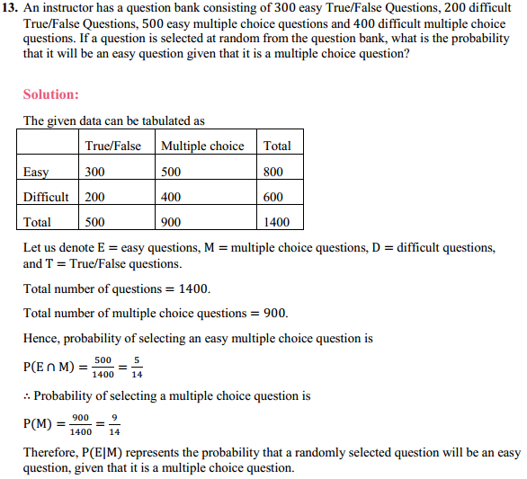 HBSE 12th Class Maths Solutions Chapter 13 Probability Ex 13.1 17