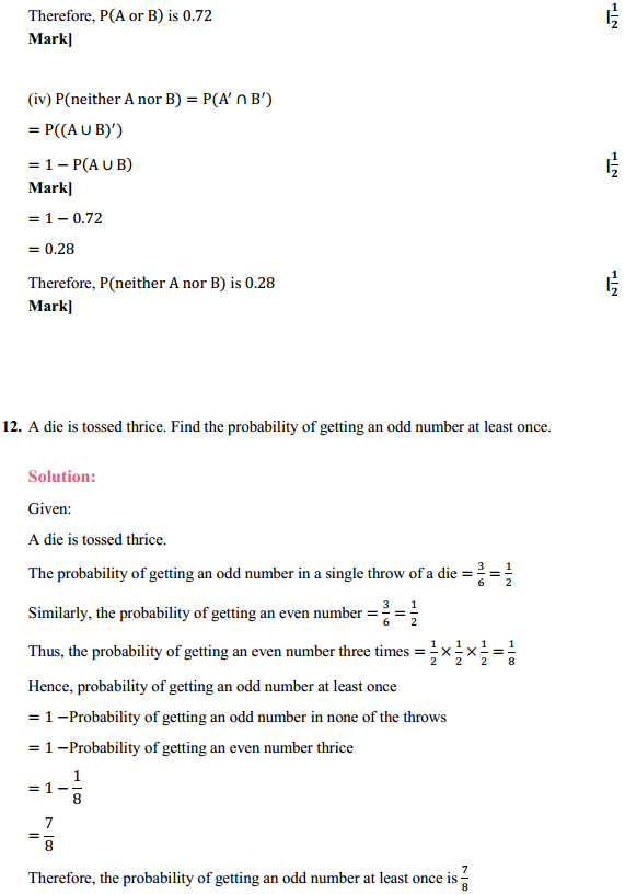 HBSE 12th Class Maths Solutions Chapter 13 Probability Ex 13.2 15