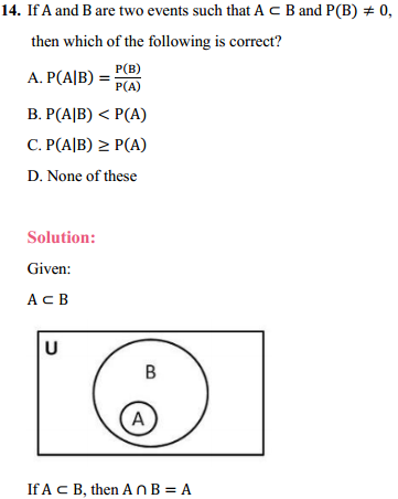 HBSE 12th Class Maths Solutions Chapter 13 Probability Ex 13.3 19