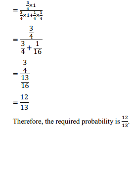 HBSE 12th Class Maths Solutions Chapter 13 Probability Ex 13.3 6