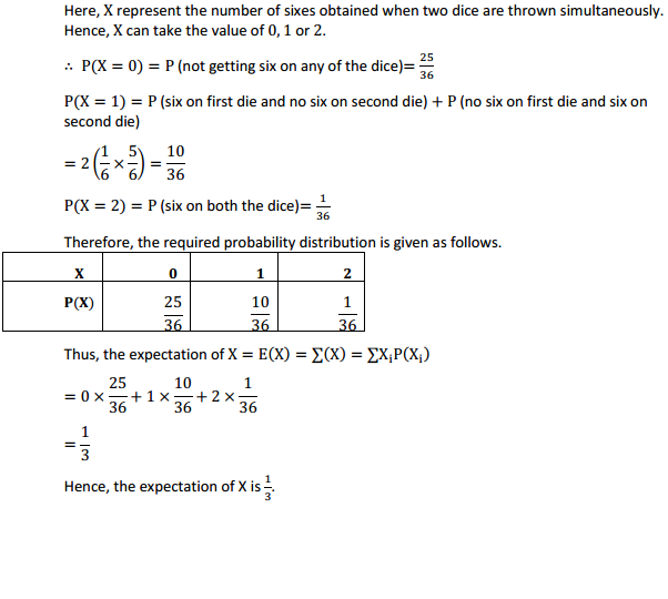 HBSE 12th Class Maths Solutions Chapter 13 Probability Ex 13.4 20