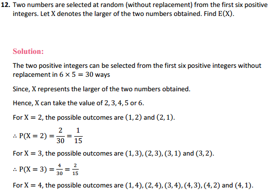 HBSE 12th Class Maths Solutions Chapter 13 Probability Ex 13.4 21
