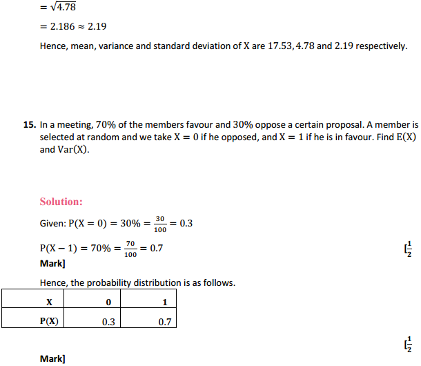 HBSE 12th Class Maths Solutions Chapter 13 Probability Ex 13.4 28