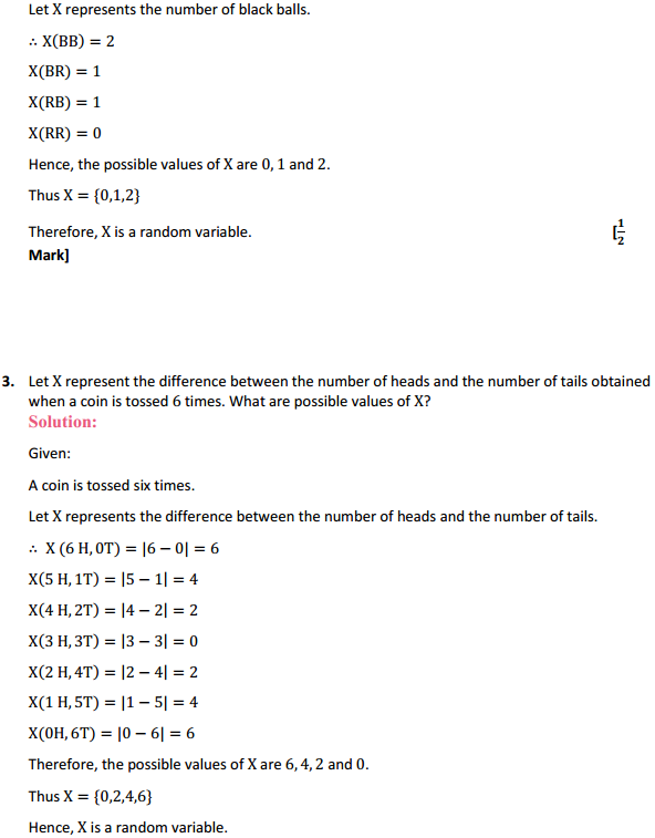 HBSE 12th Class Maths Solutions Chapter 13 Probability Ex 13.4 4