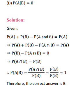HBSE 12th Class Maths Solutions Chapter 13 Probability Miscellaneous Exercise 26