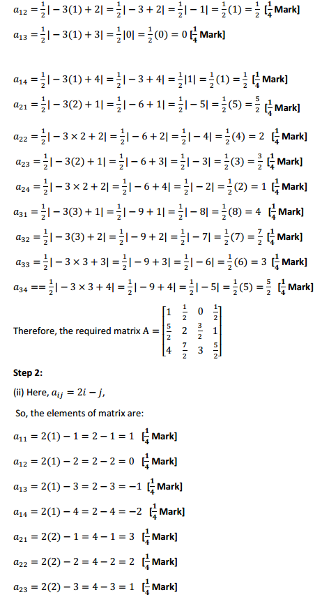 HBSE 12th Class Maths Solutions Chapter 3 Matrices Ex 3.1 5