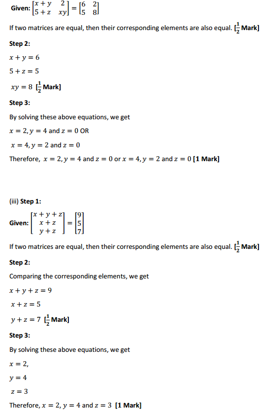 HBSE 12th Class Maths Solutions Chapter 3 Matrices Ex 3.1 7