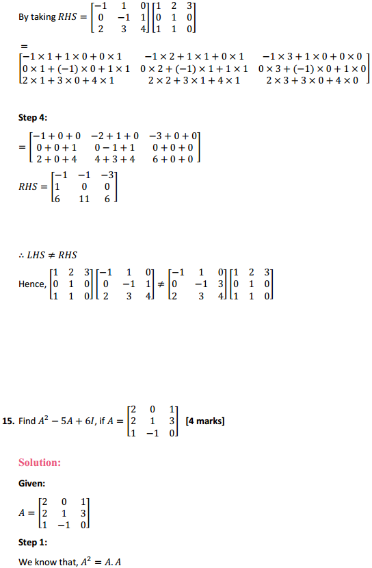 HBSE 12th Class Maths Solutions Chapter 3 Matrices Ex 3.2 19