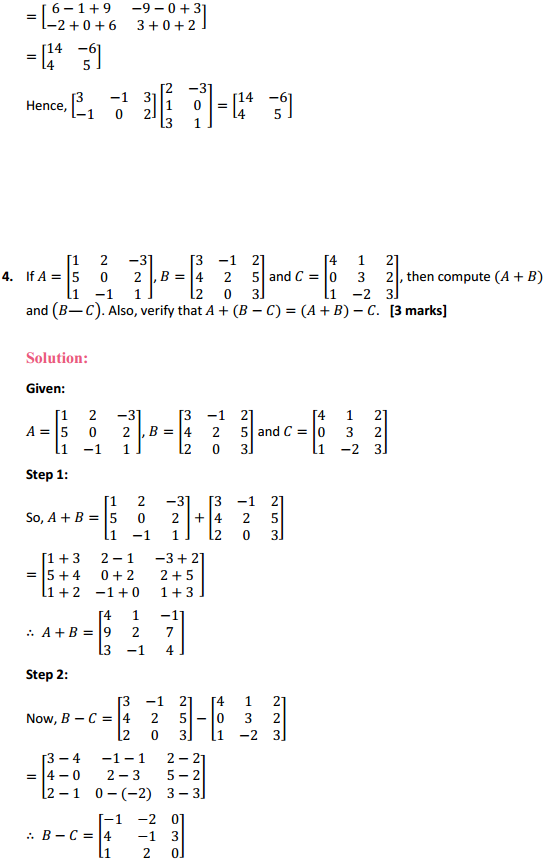 HBSE 12th Class Maths Solutions Chapter 3 Matrices Ex 3.2 8