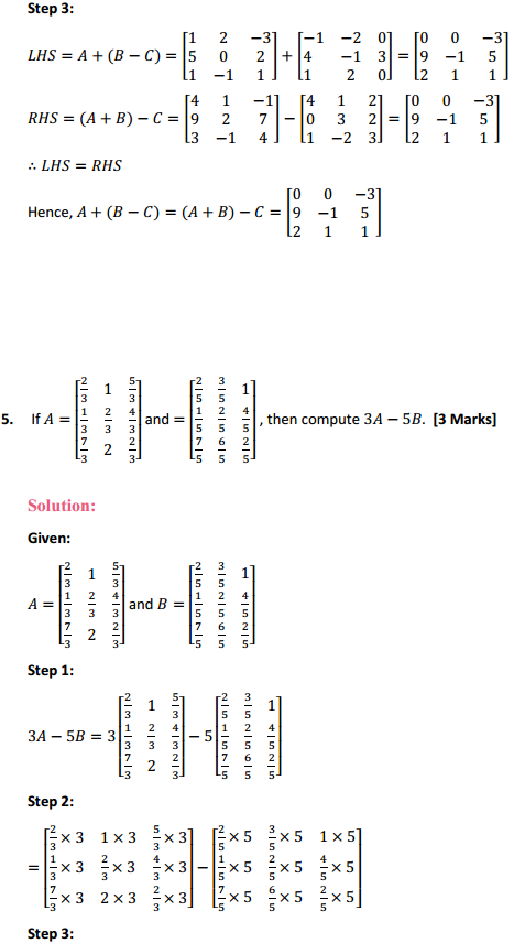 HBSE 12th Class Maths Solutions Chapter 3 Matrices Ex 3.2 9