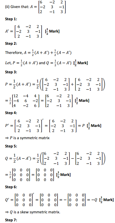 HBSE 12th Class Maths Solutions Chapter 3 Matrices Ex 3.3 15
