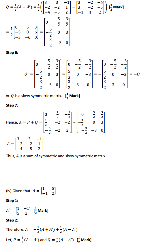 HBSE 12th Class Maths Solutions Chapter 3 Matrices Ex 3.3 17