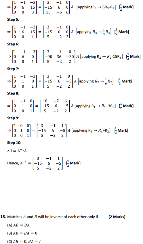 HBSE 12th Class Maths Solutions Chapter 3 Matrices Ex 3.4 16