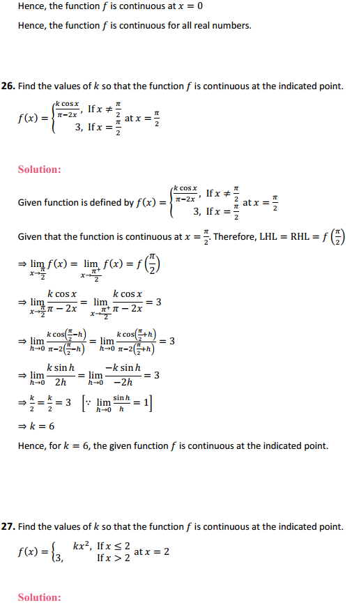 HBSE 12th Class Maths Solutions Chapter 5 Continuity and Differentiability Ex 5.1 30