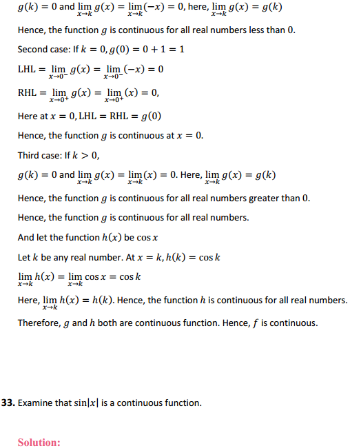 HBSE 12th Class Maths Solutions Chapter 5 Continuity and Differentiability Ex 5.1 36