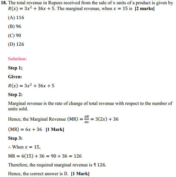 HBSE 12th Class Maths Solutions Chapter 6 Application of Derivatives Ex 6.1 21