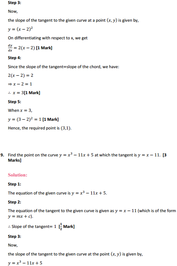 HBSE 12th Class Maths Solutions Chapter 6 Application of Derivatives Ex 6.3 11